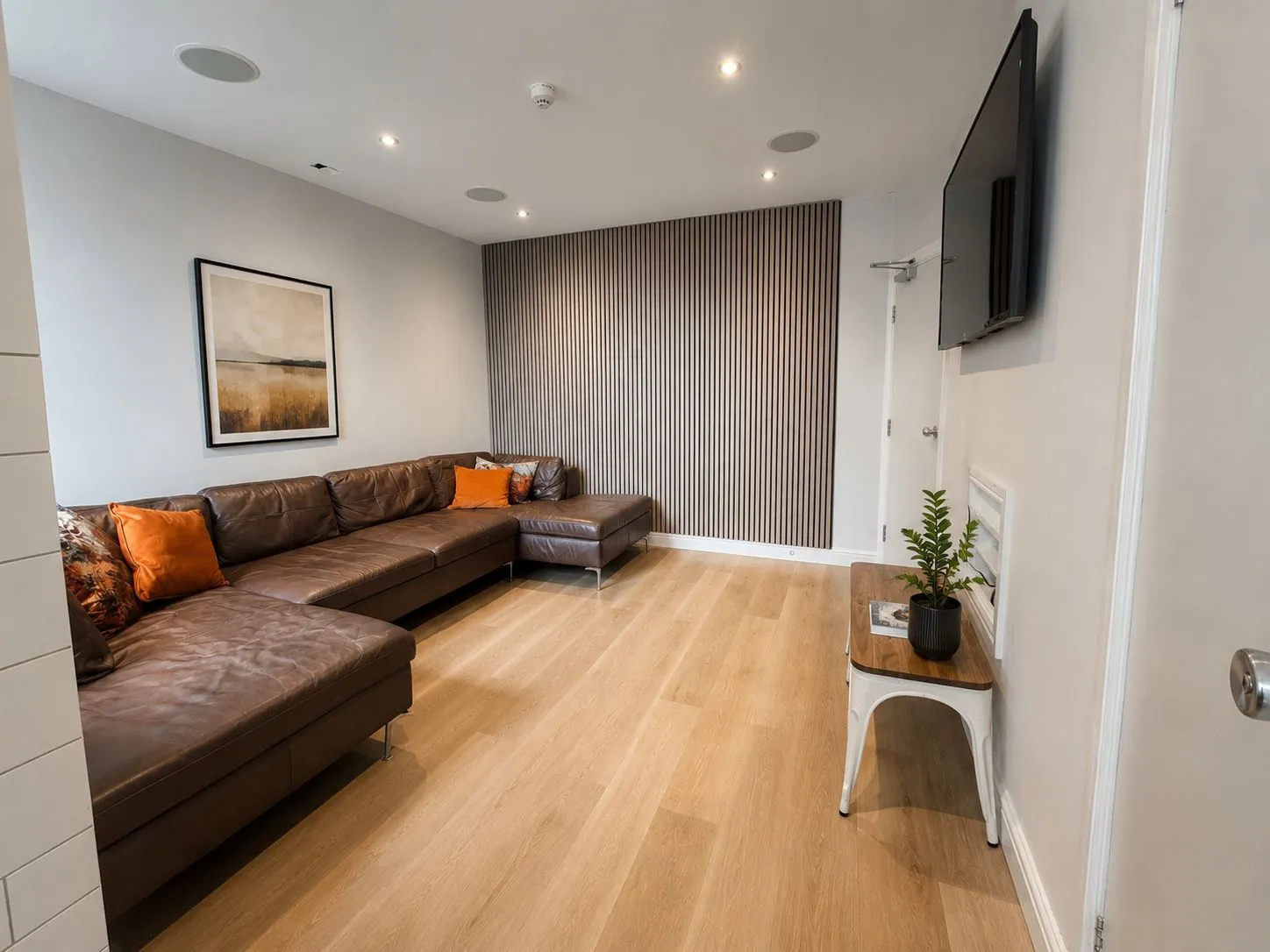 Living room in one of our Fallowfield student houses